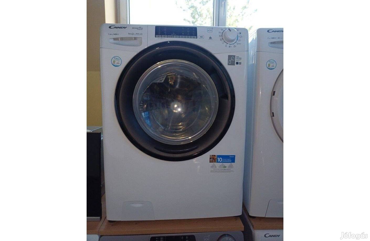 Outlet Candy Csow 4746Twmb5-S Keskeny mosó-szárítógép [O251] 6 hó gari